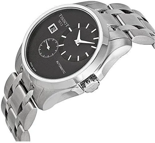 Vista 3 de Tissot T0354281105100de los hombres Couturier Analog Display SwissReloj automático plata