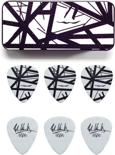 Vista 3 de Jim Dunlop EVH VH II Lata de Púas - 6 Púas/Lata