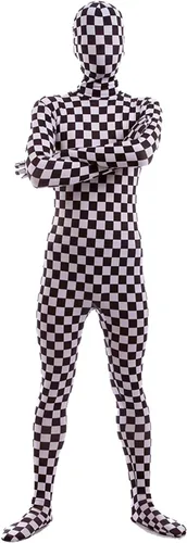 Vista 27 de Aniler Traje de Cuerpo Completo Zentai de Elastano para Hombres y Mujeres Disfraz Body Azul bebé