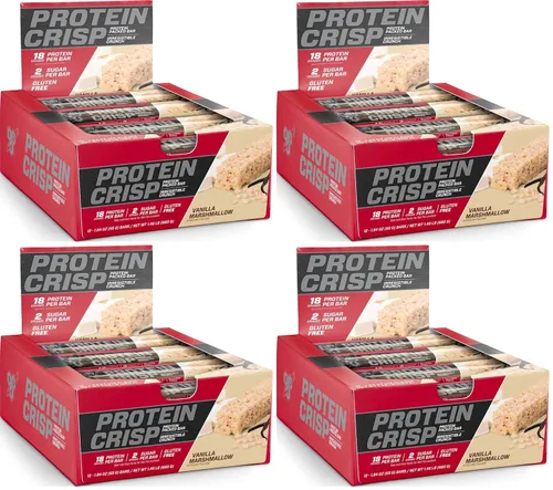 Vista 12 de BSN Protein Crisp Bar by Syntha-6 - Barra de proteína de suero bajo en azúcar, 1072751, Crunch de chocolate, 1