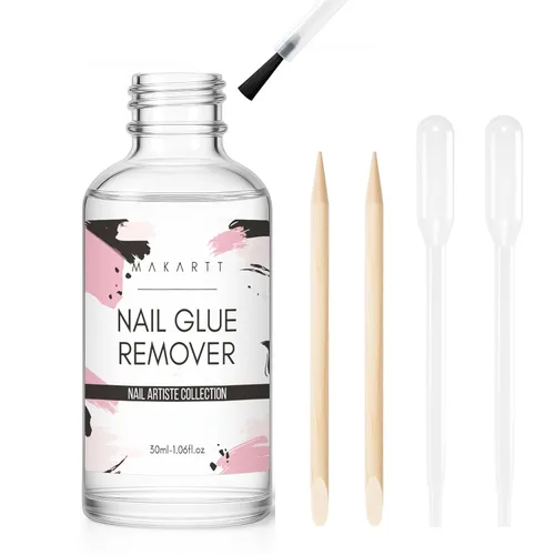 Vista 10 de Makartt Gel de pegamento sólido para uñas: pegamento de uñas de gel extra fuerte para uñas a presión y puntas falsas, pegamento de uñas fuerte