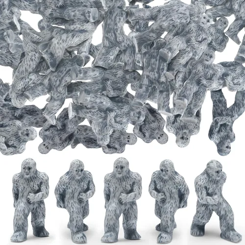 Vista 19 de RoundFunny 50pcs miniatura Navidad Belén Resina Sagrada Familia con pesebre