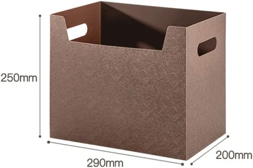 Vista 7 de Cajas de almacenamiento de plástico con asa, canastas plegables para estantes, contenedores de almacenamiento decorativos, impermeables