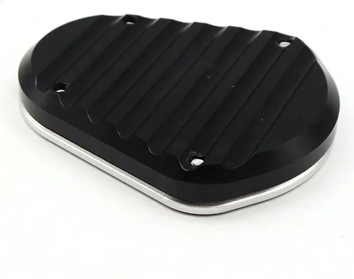 Vista 3 de SCUUBE Placa de soporte lateral de pie de motocicleta, placa ampliadora, soporte lateral CNC, almohadilla para Benelli TRK 502 TRK502 2017-2018