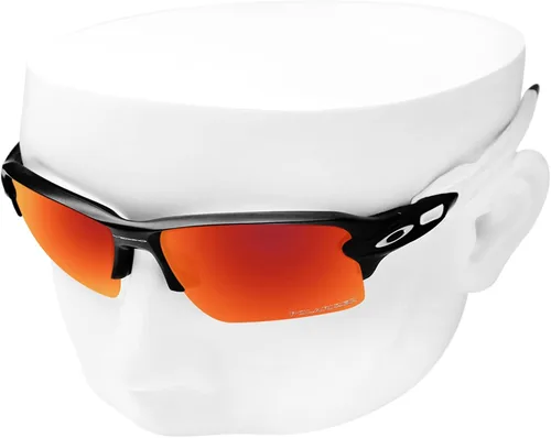 Vista 3 de OOWLIT Lentes de repuesto compatibles con Oakley Flak 2.0 XL Sunglass Fire Combine8 Polarizadas