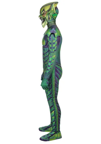 Vista 3 de Disfraz Deluxe de Hombre Verde de Marvel para Hombre Multicolor