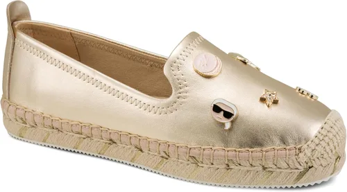 Vista 18 de Karl Lagerfeld Sandalias Michaela sin cordones para mujer Albaricoque