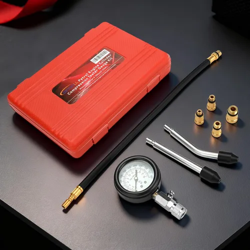 Vista 7 de BETOOLL HW0130 8pcs Kit de comprobador de compresión de cilindro de motor de gasolina medidor de herramienta automotriz