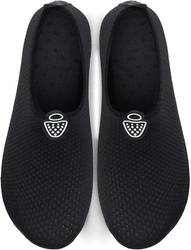 Vista 5 de QACOHU Zapatos de agua para hombre y mujer, zapatos de agua de secado rápido para buceo, surf, natación, playa, yoga