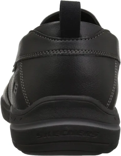 Vista 3 de Skechers Ajuste relajado para hombre Harper - Mocasín Forde, Negro