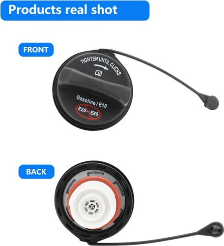 Vista 4 de FC1079 Reemplazo de tapa de gasolina para 2004-2009 F150 de reemplazo de tapa de combustible compatible con 2009-2021 F250 F350, Mustang 2008-2013