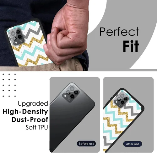 Vista 8 de TJS Compatible con T-Mobile Revvl 6X Pro 5G y Revvl 6 Pro 5G - Funda resistente de doble capa a prueba de golpes (compatible con montaje magnético)