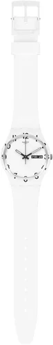 Vista 2 de Swatch Sobre blanco Blanco Reloj estándar