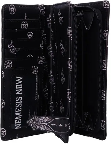 Vista 4 de Nemesis Now Baphomet - Bolso en relieve negro 73in