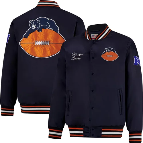 Vista 29 de Ultra Game Chaqueta de satén oficial de la NFL Supreme Heritage para hombre