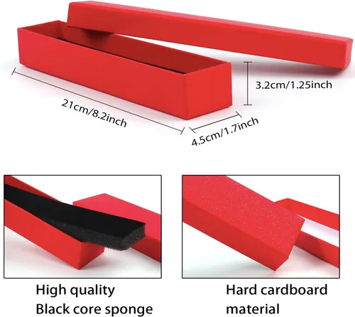 Vista 2 de Rocutus Cajas de regalo de joyería, caja de regalo, caja de regalo, paquete de 12 cajas de regalo de joyería, cajas de regalo, cajas de regalo