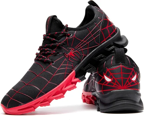 Vista 9 de Zapatos deportivos Lightweught para niños y niñas pequeños/grandes Negro