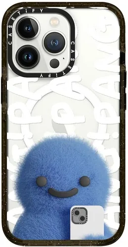 Vista 274 de CASETiFY Funda Impact para iPhone 13 [Protección contra caídas de grado militar 4X de 8.2 pies/Compatible con Magsafe] - #1 Mom - Transparente