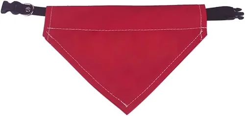 Vista 6 de Muka Bandana de algodón para perro, bufanda de cuello para mascotas, multicolor, negro, S