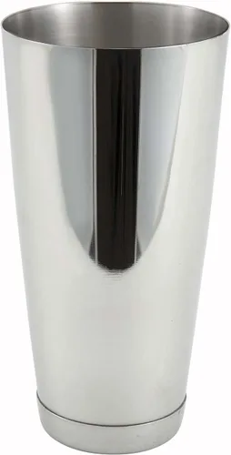 Vista 2 de Winco - BS-30 Winco - Coctelera de barra de acero inoxidable, 30 onzas, 1 taza (paquete de 2)