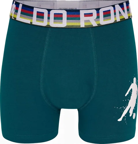 Vista 2 de CR7 Paquete de 2 baúles de mezcla de algodón para niño Basics