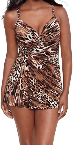 Vista 2 de Miraclesuit Traje de baño de una pieza para mujer Twisted Sisters Adora con control de abdomen