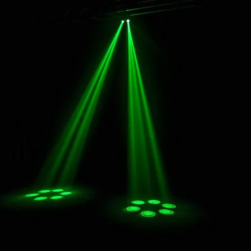 Vista 6 de CHAUVET DJ Luz de efecto LED Duo Moon Plug-and-Play con efecto Moonflower y estroboscópico
