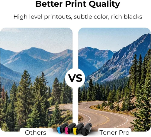Vista 4 de Toner Pros Cartucho de tóner remanufacturado 106R03900 106R03901 106R03902 106R03903 para Xerox VersaLink C600 C605 – Extra Alto Rendimiento 4 Pack