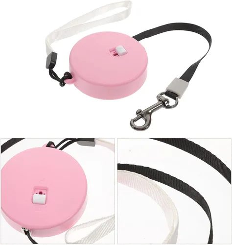 Vista 8 de TEHAUX Retractable Dog Leash for Dogs Adjustable Outdoor Walking Leash with Rope Comfortable Handle Random