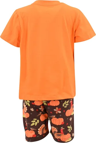 Vista 4 de Unique Baby Conjunto de ropa de Acción de Gracias para niños de 2 piezas