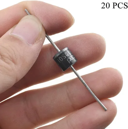 Vista 6 de Acoeitl 10SQ050 Recuperación Rectificador Electrónico Diodos Axial 10A 50V Fácil Fijación Soldadura Mantener Niebla Alambre Brillante Señales