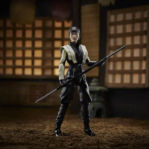 Vista 6 de G.I. Joe Serie clasificada Snake Eyes: G.I. Joe Origins Akiko Figura de acción coleccionable 18, juguete de escala premium de 6 pulgadas con paquete