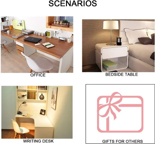 Vista 4 de SZ Bling - Soporte ajustable para teléfono celular, soporte para teléfono para escritorio, soporte de escritorio compatible con iPhone, iPad