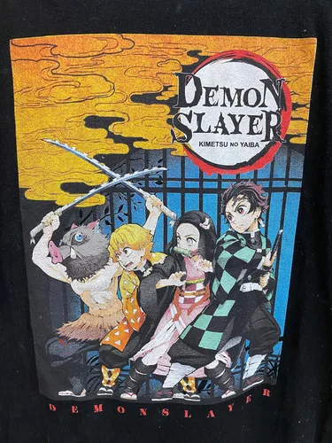 Vista 2 de Demon Slayer - Camiseta de manga corta para hombre