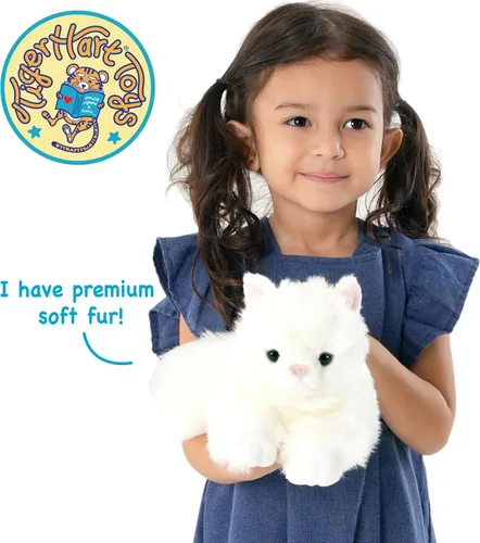Vista 2 de TigerHart Puff The Persian Cat - Peluche de 13 pulgadas