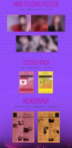 Vista 3 de ITZY ITZY - Adivina quién [Day+Night+Day&Night Full Set ver.] [Pre-Order] 3CD+3Photobook+3Folded Poer+Otros con seguimiento, ickers extra derativos