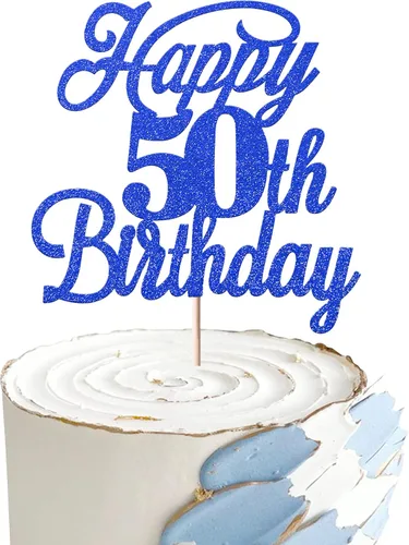 Vista 10 de Rsstarxi 1 paquete de decoración para tarta de cumpleaños 8 con purpurina negra de 8 años y fabulosos saludos a 8 años de edad, para celebrar el 8º
