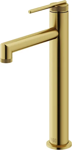 Vista 13 de VIGO Sterling 7 '' H Grifo de baño de un solo orificio con mango en níquel cepillado-VG01049BN