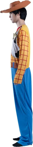 Vista 6 de Disguise Disfraz clásico de Disguise Disney Pixar Toy Story and Beyond Woody para hombre