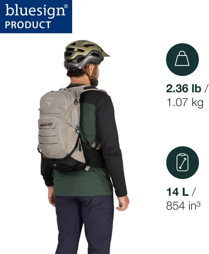 Vista 2 de Osprey Raptor 14L Men's Mountain Biking Backpack with Hydraulics Reservoir