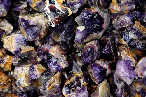 Vista 15 de Fantasia Materiales: 1 lb Ágata Gris Piedras en bruto de la India