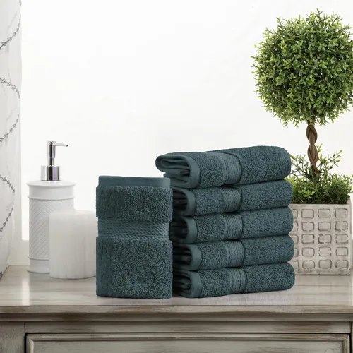 Vista 126 de BNM Toallas de Algodón Egipcio de Peso Pesado, Ideales para Baño, Ducha, Spa, Hotel, 800 GSM, Toallas Faciales/de Aseo, Toallas de Mano, Toallas