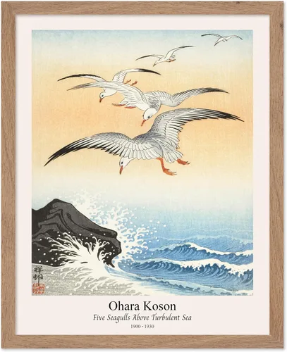 Vista 52 de Poster Master Vintage Ohara Koson Poster - Retro Blooming Lotus Flowers Print - Japanese Art - Flower Illustration - Aesthetic Design - Floral