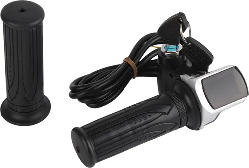 Vista 8 de Acelerador de Bicicleta Eléctrica, Agarre del Acelerador, Bloqueo del Acelerador de Motocicleta, Acelerador de Media Torsión para Bicicleta