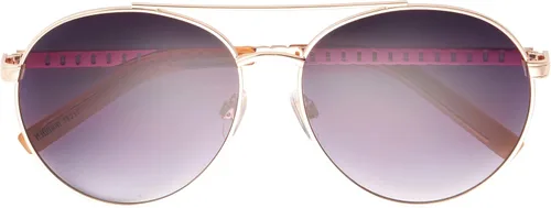 Vista 2 de Steve Madden Gafas de sol redondas para mujer