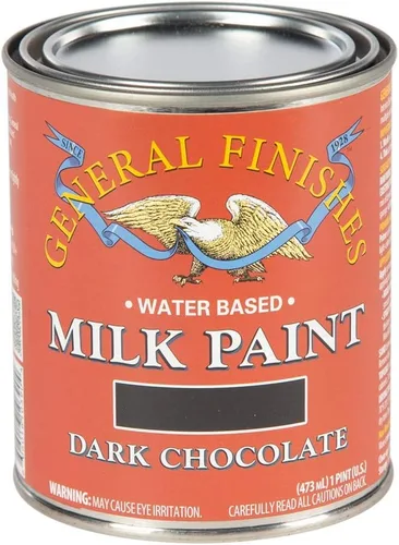 Vista 28 de General Finishes Pintura de leche a base de agua, 1 pinta, blanco antiguo