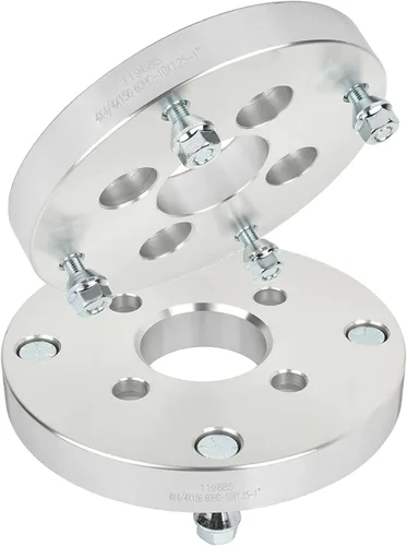 Vista 5 de SCITOO 2 adaptadores espaciadores de rueda de 4 LUG de 1 pulgada de 4 x 4 a 4 x 156 con pernos de 10 x 1.25 64CB compatibles con Scrambler 500