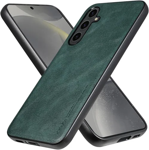 Vista 45 de X-level Funda para Samsung Galaxy Z Flip 6, delgada funda delgada de piel sintética para teléfono, TPU suave, a prueba de golpes, protección Negro