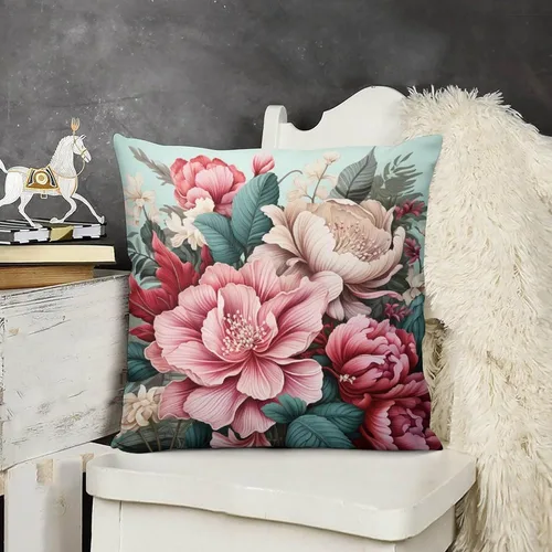 Vista 16 de Fundas de almohada decorativas cuadradas de terciopelo con diseño de paisaje, campo, otoño, otoño, 12 x 12 pulgadas, para Acción de Gracias