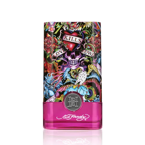 Vista 2 de Ed Hardy, Hearts & Daggers for Her, perfume para mujeres de Christian Audigier